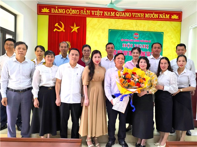 Hội Nông dân thành phố Uông Bí thực hiện quy trình về công tác cán bộ