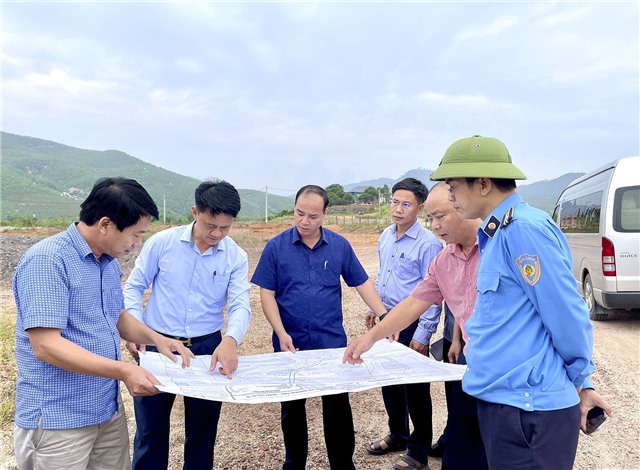 Kiểm tra công tác quản lý tài nguyên khoáng sản, bảo vệ môi trường trên địa bàn