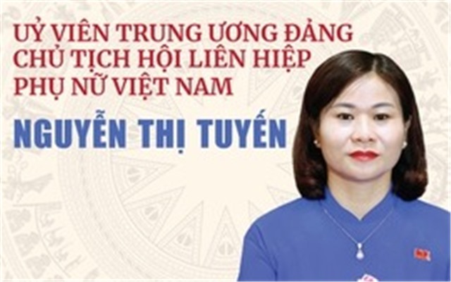 INFOGRAPHICS: Tân Chủ tịch Hội Liên hiệp Phụ nữ Việt Nam Nguyễn Thị Tuyến