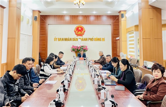 Uông Bí tham dự hội nghị trực tuyến toàn quốc tổng kết năm 2024 của ngành Văn hoá, Thể thao và Du lịch