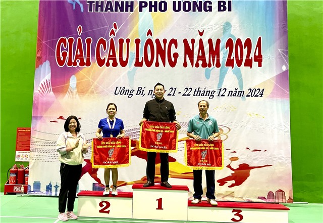 Bế mạc Giải cầu lông Thành phố năm 2024