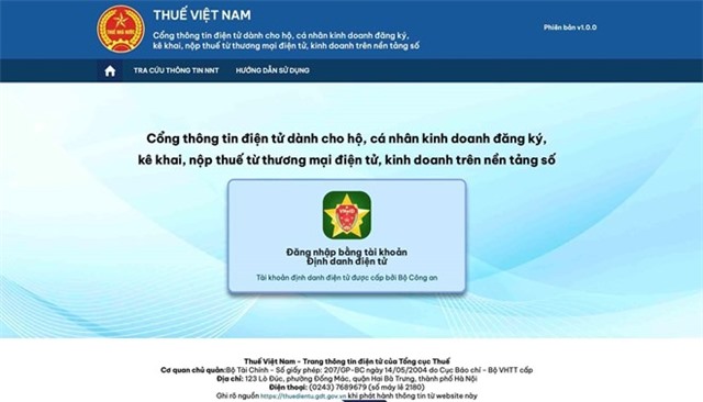 Hướng dẫn tra cứu nợ thuế kinh doanh online năm 2025