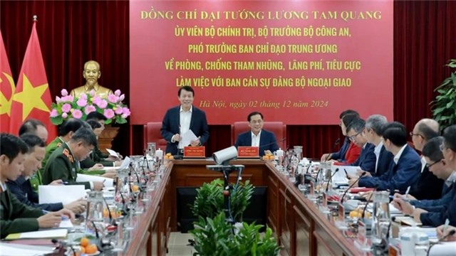 Tạo bước đột phá trong phòng, chống tham nhũng, lãng phí, tiêu cực