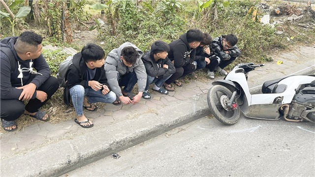 Công an thành phố Uông Bí khẩn trương điều tra làm rõ nhóm đối tượng gây rối trật tự công cộng