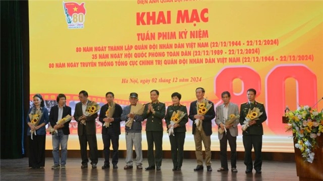 Khai mạc Tuần phim Kỷ niệm 80 năm Ngày thành lập Quân đội nhân dân Việt Nam