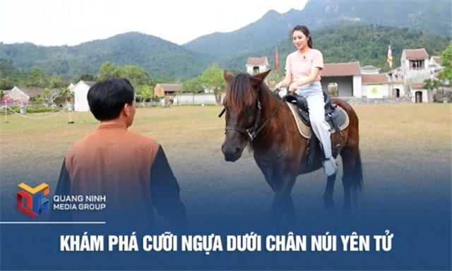 Khám phá cưỡi ngựa dưới chân núi Yên Tử