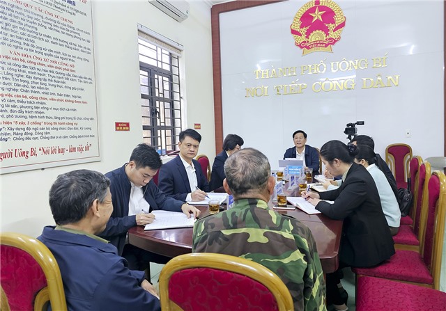 Thành phố tiếp công dân định kỳ tháng 2/2024