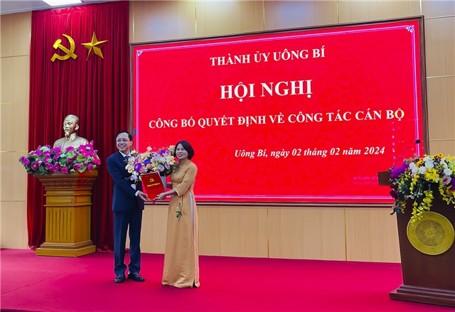 Công bố Quyết định về công tác cán bộ 