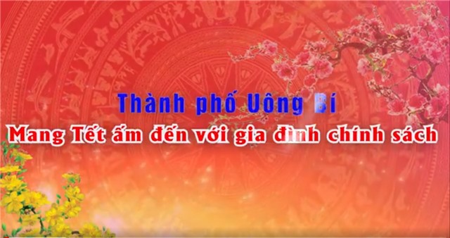 Uông Bí: Mang Tết ấm đến với gia đình chính sách