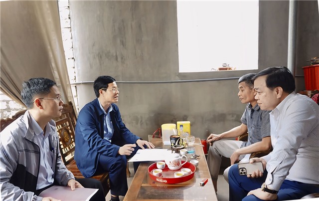 Chủ tịch UBND thành phố Phạm Tuấn Đạt kiểm tra tiến độ một số công trình trọng điểm