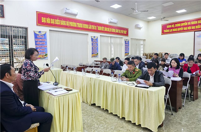 Hội nghị Uỷ ban MTTQ phường Trưng Vương lần thứ XII khoá X, nhiệm kỳ 2019-2024