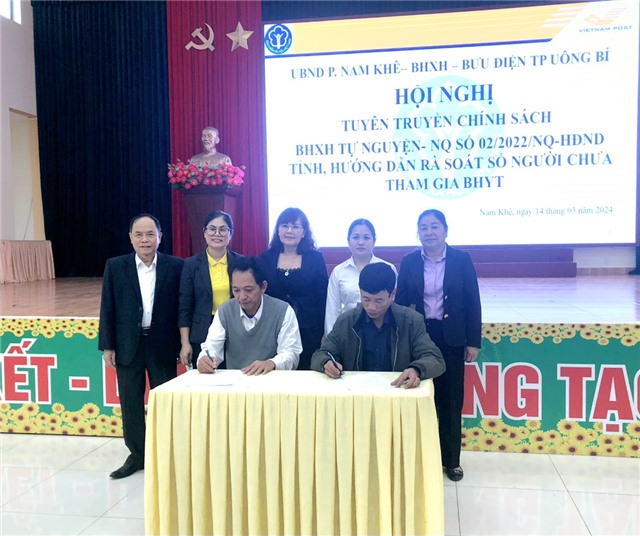 Hội nghị hướng dẫn kỹ năng tuyên truyền chính sách BHXH, BHYT tại phường Nam Khê