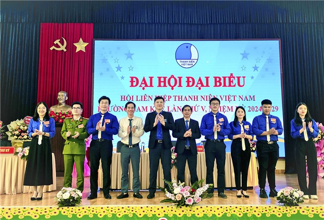 Đại hội đại biểu Hội Liên hiệp Thanh niên Việt Nam phường Nam Khê lần thứ V, nhiệm kỳ 2024-2029