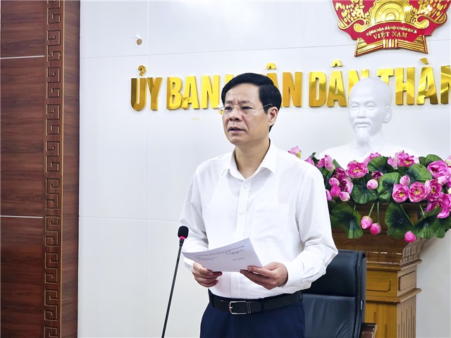 Hội nghị nghe báo cáo kết quả rà soát các dự án có sử dụng đất, mặt nước chậm tiến độ, vi phạm pháp luật trên địa bàn thành phố