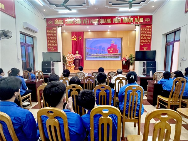 Đoàn phường Bắc Sơn sinh hoạt ngày đoàn viên chủ đề văn minh thanh lịch là nếp sống đẹp của thanh niên Quảng Ninh