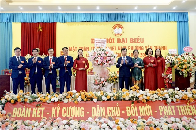 Đại hội Đại biểu Mặt trận Tổ quốc Việt Nam phường Yên Thanh lần thứ VI, nhiệm kỳ 2024 - 2029
