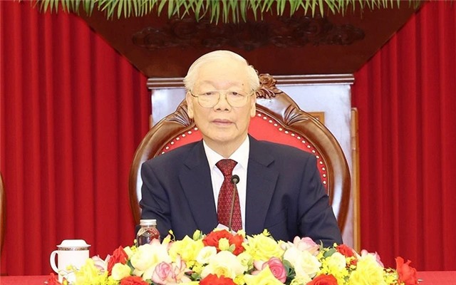 Tổng Bí thư Nguyễn Phú Trọng điện đàm với Tổng thống Liên bang Nga Vladimir Putin