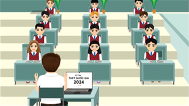 Infographics: Lịch thi chính thức tốt nghiệp THPT 2024