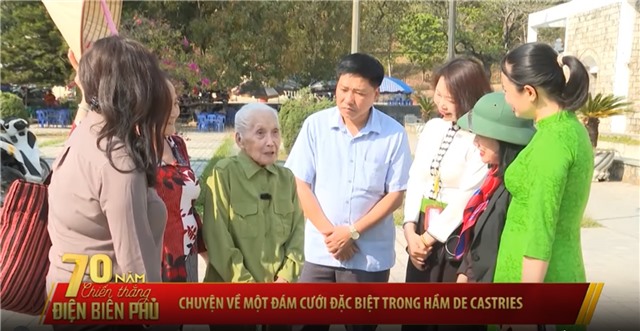 Chiến thắng Điện Biên Phủ Lần trở về sau 70 năm làm đám cưới tại hầm Đờ Cát