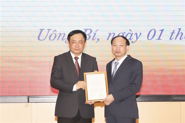 Hội nghị công bố quyết định của BTV Tỉnh ủy về công tác cán bộ