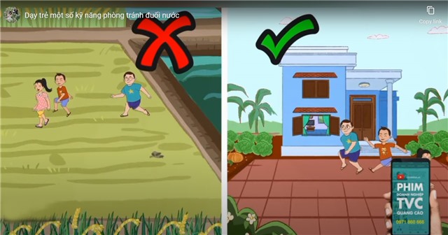 Dạy trẻ một số kỹ năng phòng tránh đuối nước