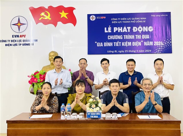 Phát động chương trình thi đua “Gia đình tiết kiệm điện năm 2024”