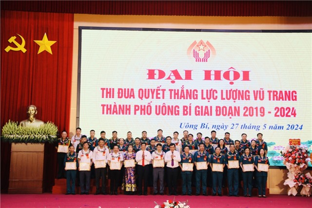 Đại hội thi đua quyết thắng Lực lượng vũ trang thành phố Uông Bí giai đoạn 2019-2024