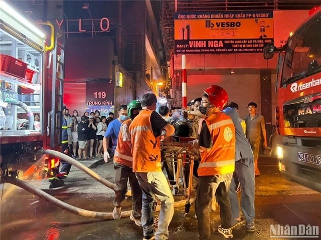 Bộ Tài chính thông tin việc bồi thường cho nạn nhân vụ cháy tại phố Trung Kính