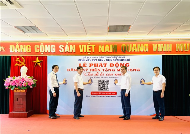 Phát động chương trình “Đăng ký hiến mô, tạng, cứu người -  Cho đi là còn mãi”