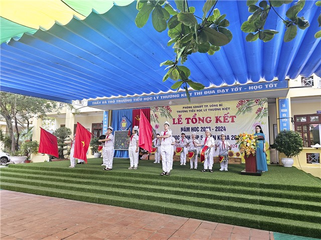 Trường Tiểu học Lý Thường Kiệt tổng kết năm học 2023-2024