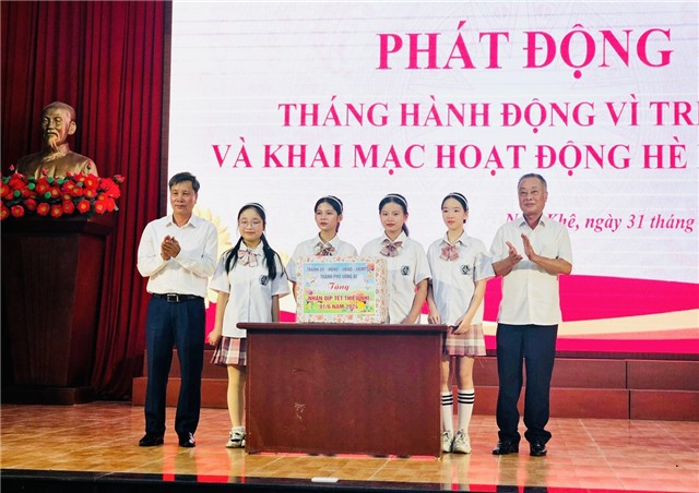Phường Nam Khê phát động Tháng hành động vì trẻ em và các hoạt động Quản lý, giáo dục thiếu nhi hè năm 2024