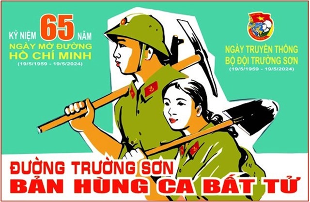 Đề cương tuyên truyền kỷ niệm 65 năm Ngày mở đường Hồ Chí Minh - Ngày Truyền thống Bộ đội Trường Sơn (19/5/1959 - 19/5/2024)