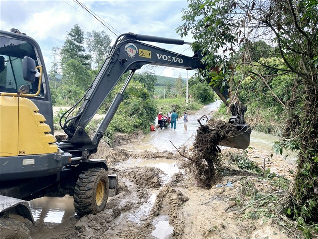 Phường Bắc Sơn tập trung hỗ trợ người dân khắc phục hậu quả do mưa lũ