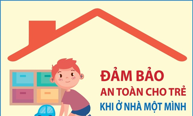 Những điều lưu ý để đảm bảo an toàn cho trẻ khi ở nhà một mình