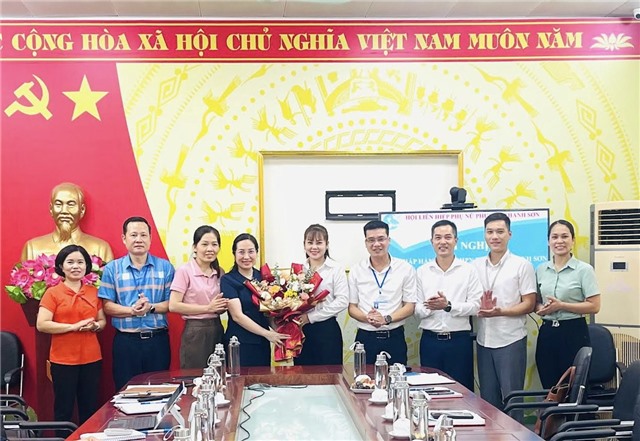 Hội LHPN phường Thanh Sơn kiện toàn chức danh Chủ tịch Hội LHPN phường khóa XIII, nhiệm kỳ 2021 - 2026