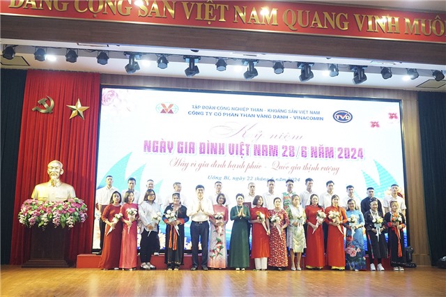 Công ty CP Than Vàng Danh kỷ niệm 23 năm Ngày Gia đình Việt Nam