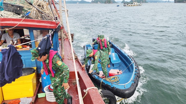Chung sức gỡ “thẻ vàng” trong khai thác hải sản