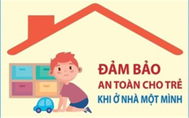 Phụ huynh không khóa cửa nhốt trẻ ở trong nhà mà không để lại chìa khóa