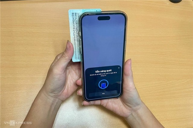 Xác thực sinh trắc học thế nào nếu chưa có CCCD gắn chip