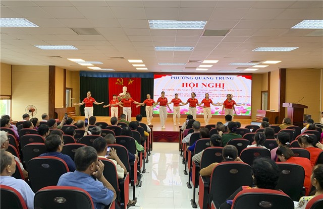 Hội người cao tuổi phường Quang Trung gặp mặt kỷ niệm 83 năm ngày truyền thống Người cao tuổi Việt Nam  