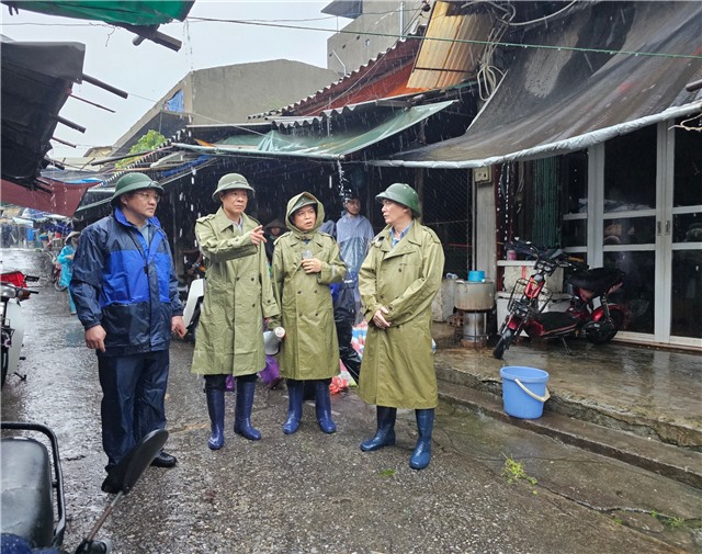 Thành phố Uông Bí huy động tổng lực ứng phó sự cố mưa lớn 