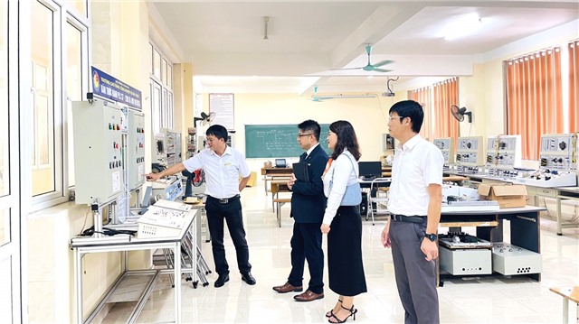 Trường Cao đẳng Công nghiệp và Xây dựng làm việc với Công ty TNHH Toyota Nankai Hải Phòng 