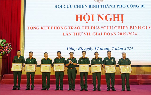Hội CCB thành phố tổng kết phong trào Cựu Chiến binh gương mẫu giai đoạn 2019-2024