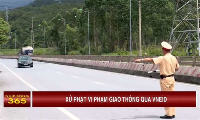 Xử phạt vi phạm giao thông qua VNeID