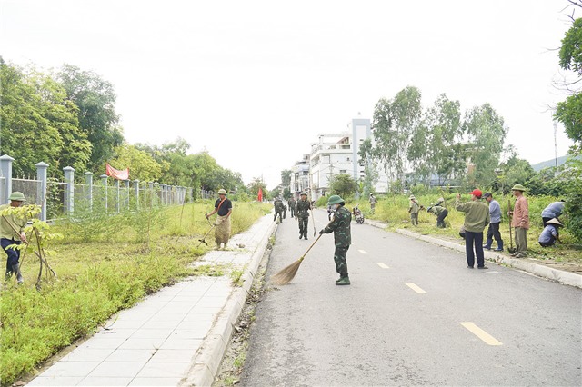 Phường Nam Khê và Trung đoàn 244 triển khai các hoạt động Dân vận trên địa bàn