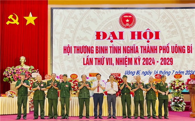 Đại hội Hội Thương binh tình nghĩa thành phố Uông Bí lần thứ VII, nhiệm kỳ 2024-2029
