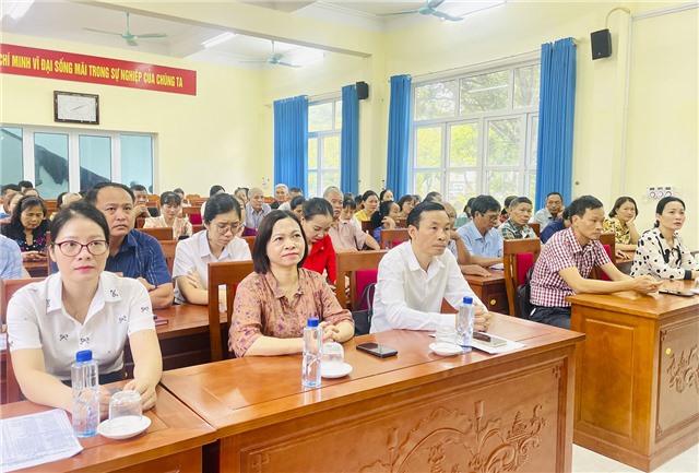 Khai giảng Lớp bồi dưỡng lý luận chính trị và nghiệp vụ cho cán bộ, hội viên Hội nông dân năm 2024