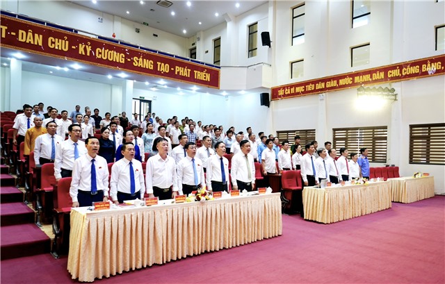 Khai mạc kỳ họp thứ 18 HĐND thành phố khóa XX nhiệm kỳ 2021-2026