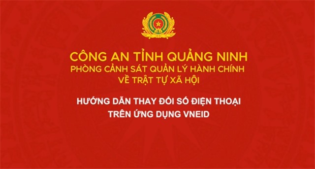 Hướng dẫn thay đổi số điện thoại trên ứng dụng VNeID