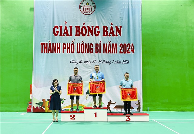 Giải bóng bàn thành phố Uông Bí năm 2024